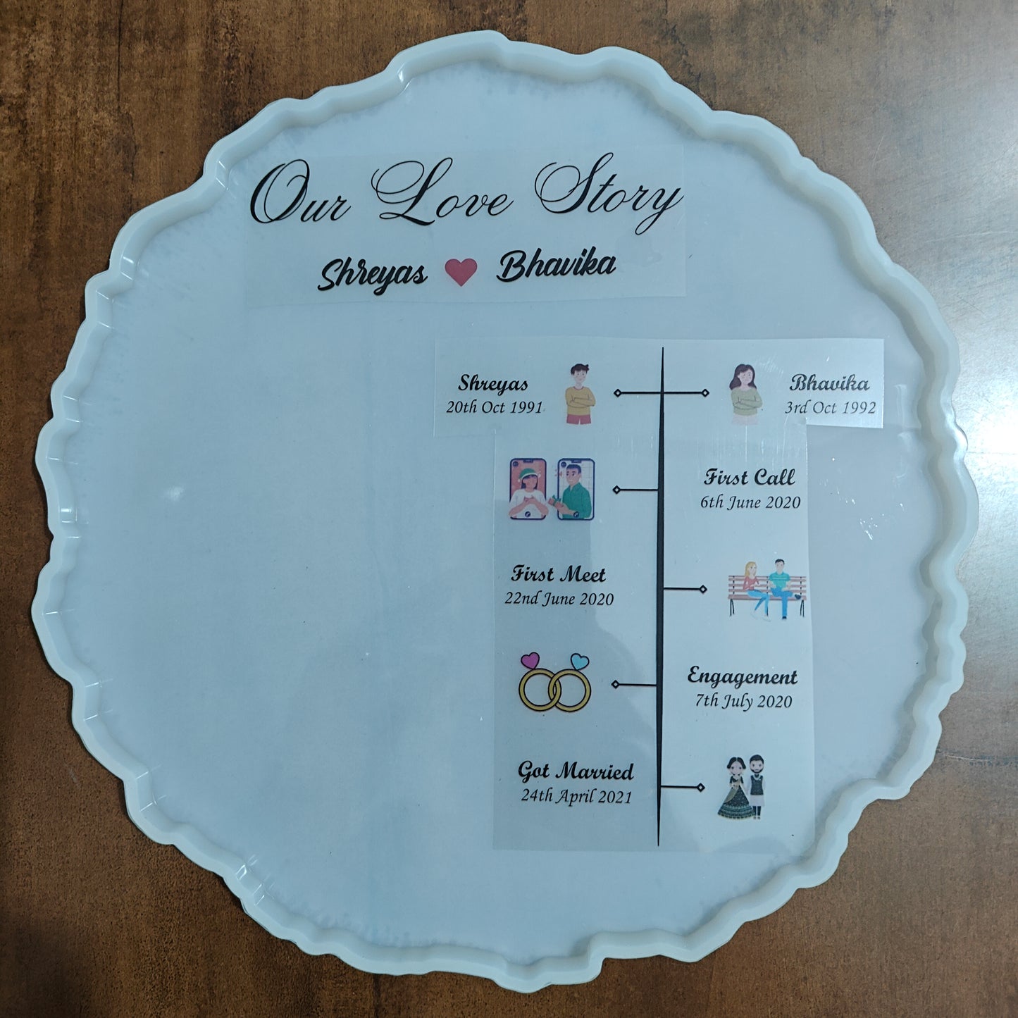 Love Story - Custom Insert Sheet
