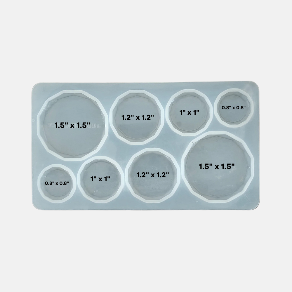 8in1 Diamond Round Mould