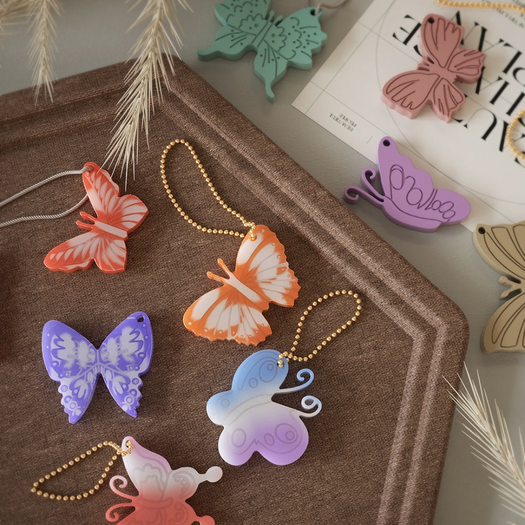 Butterfly Keychain Pendant Mould- B