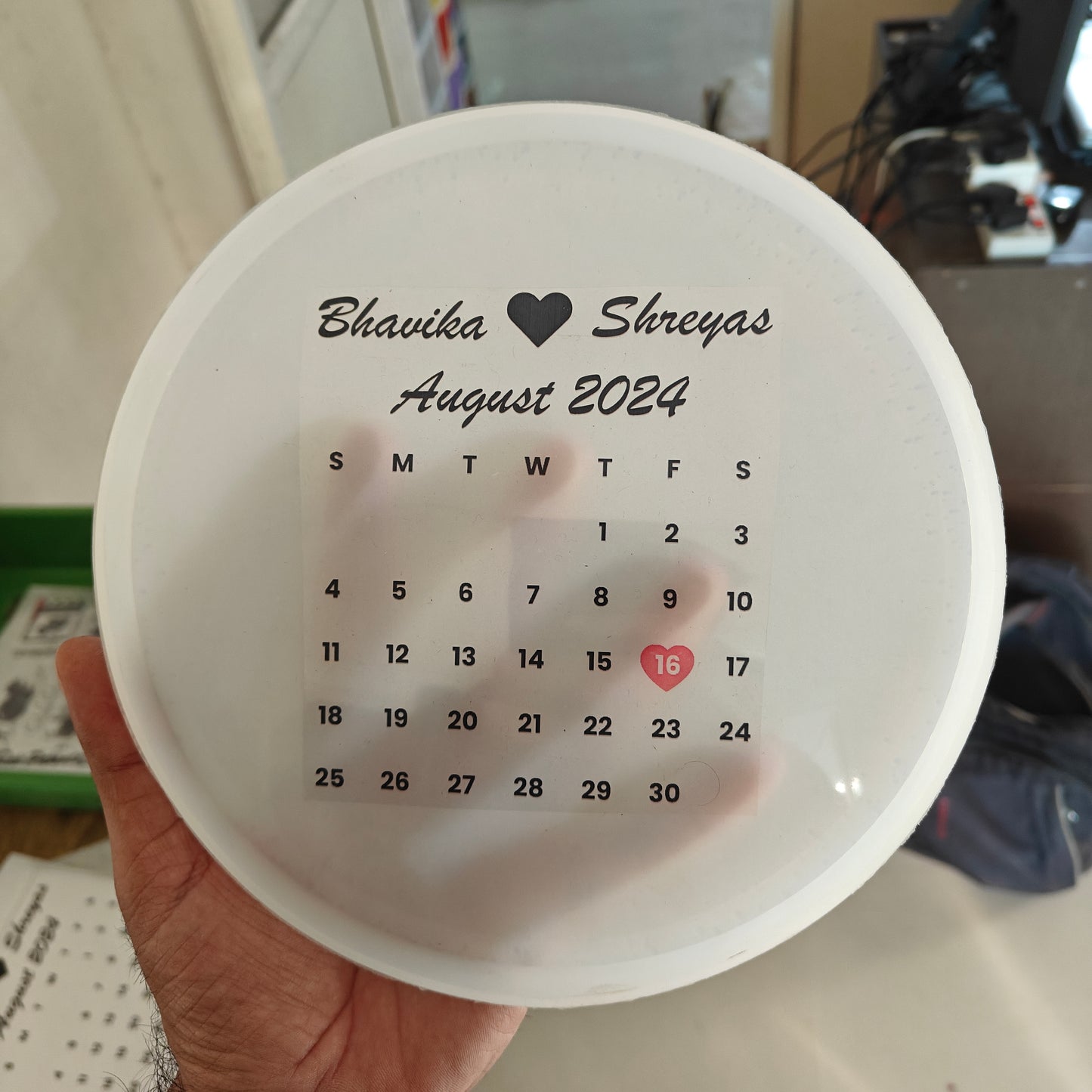 Calendar - Custom Insert Sheet