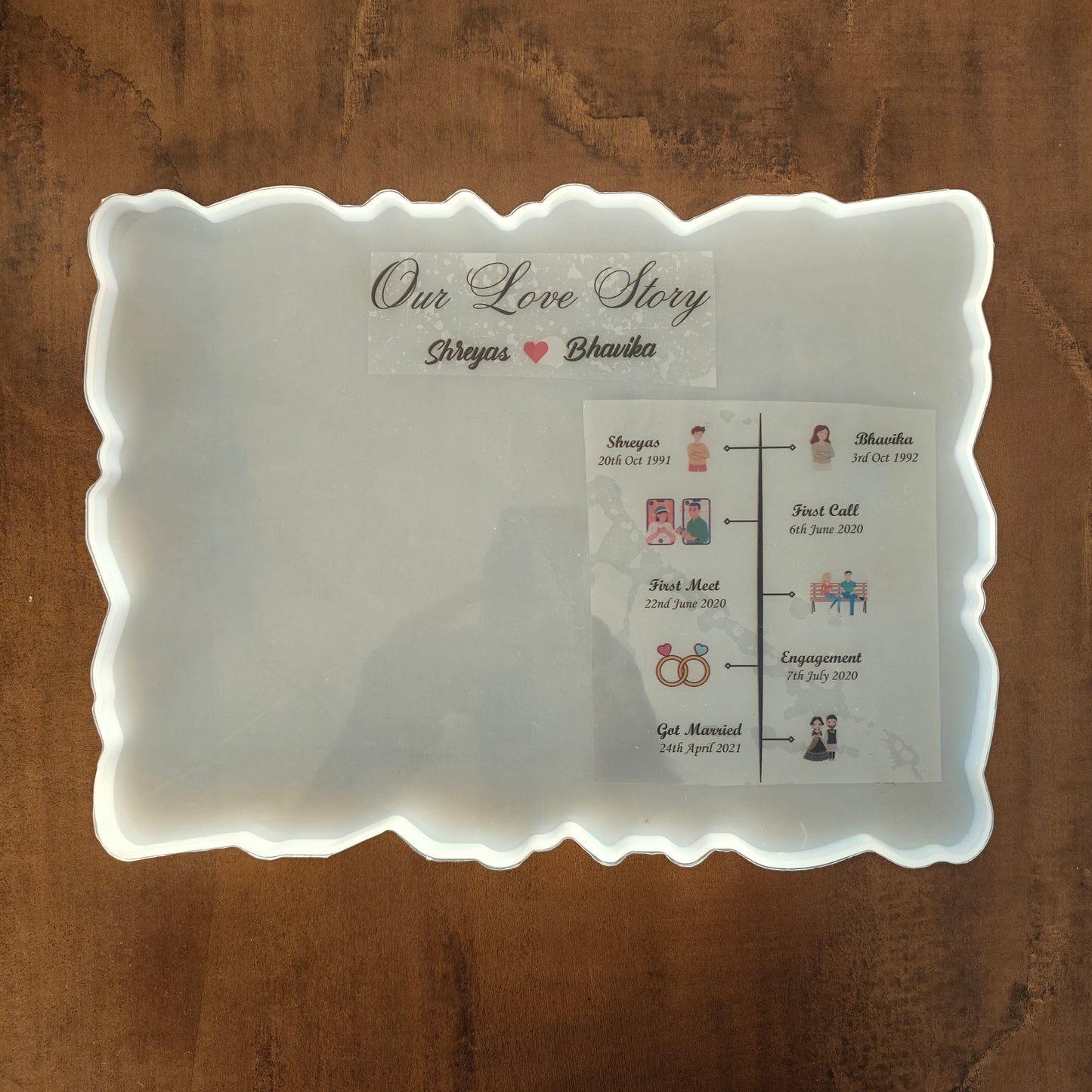 Love Story - Custom Insert Sheet