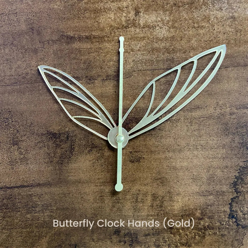 Butterfly Acrylic Clock Hands (Medium)