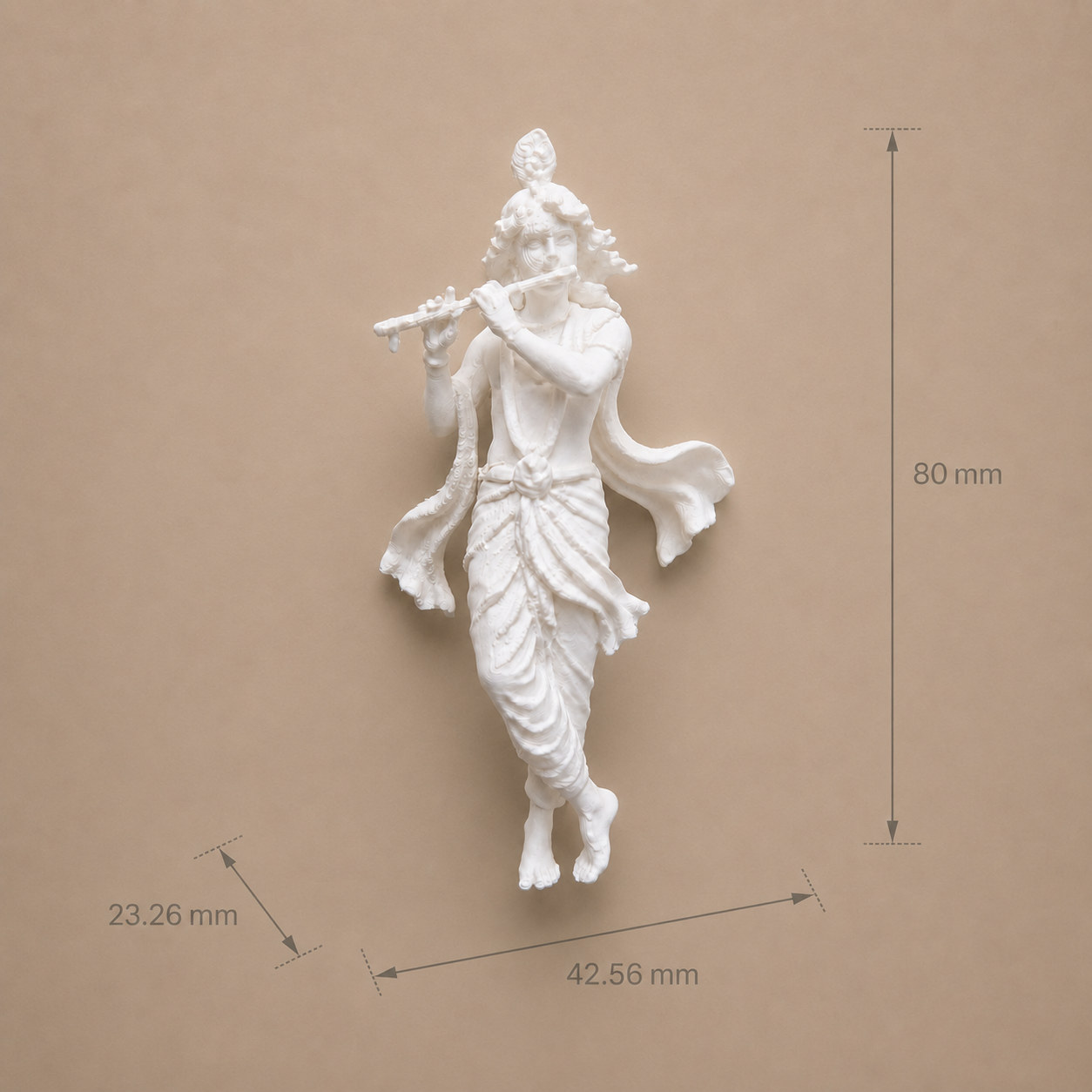 Krishna with Flute Miniature