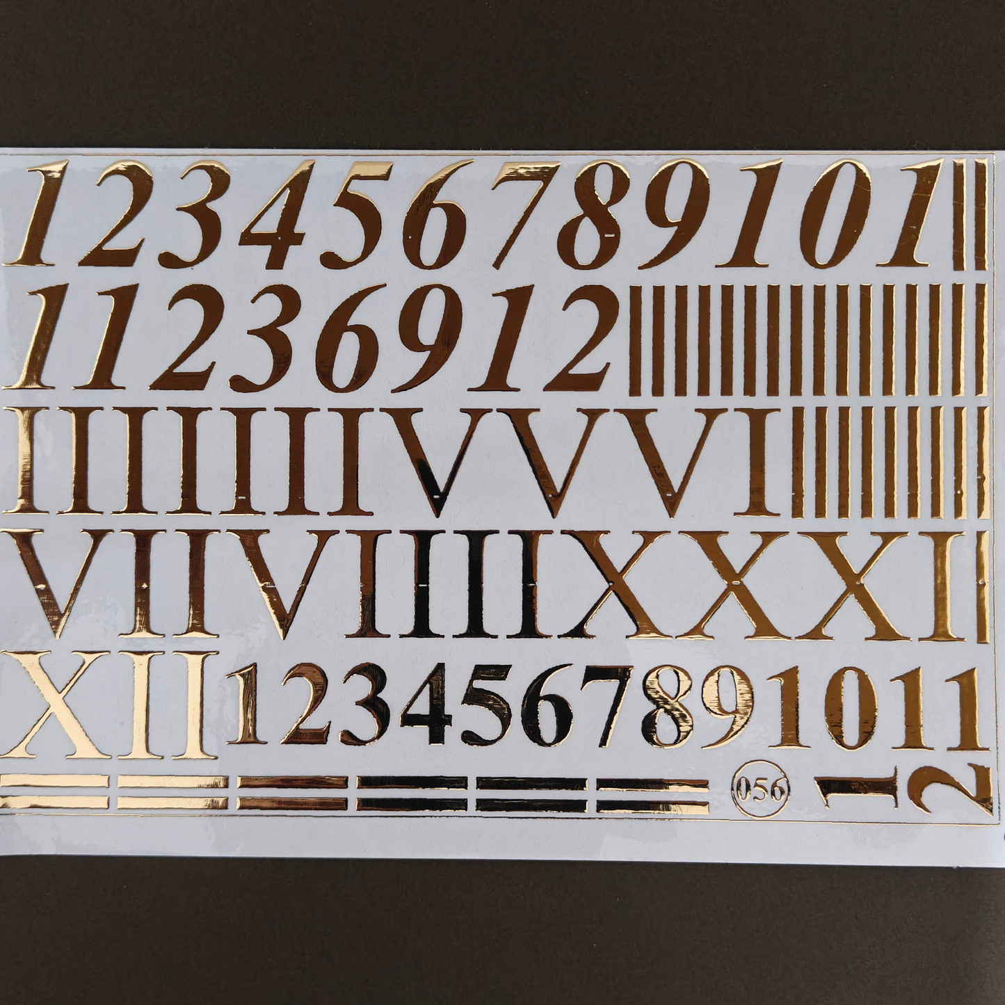 A5 Embossed Stickers - D67