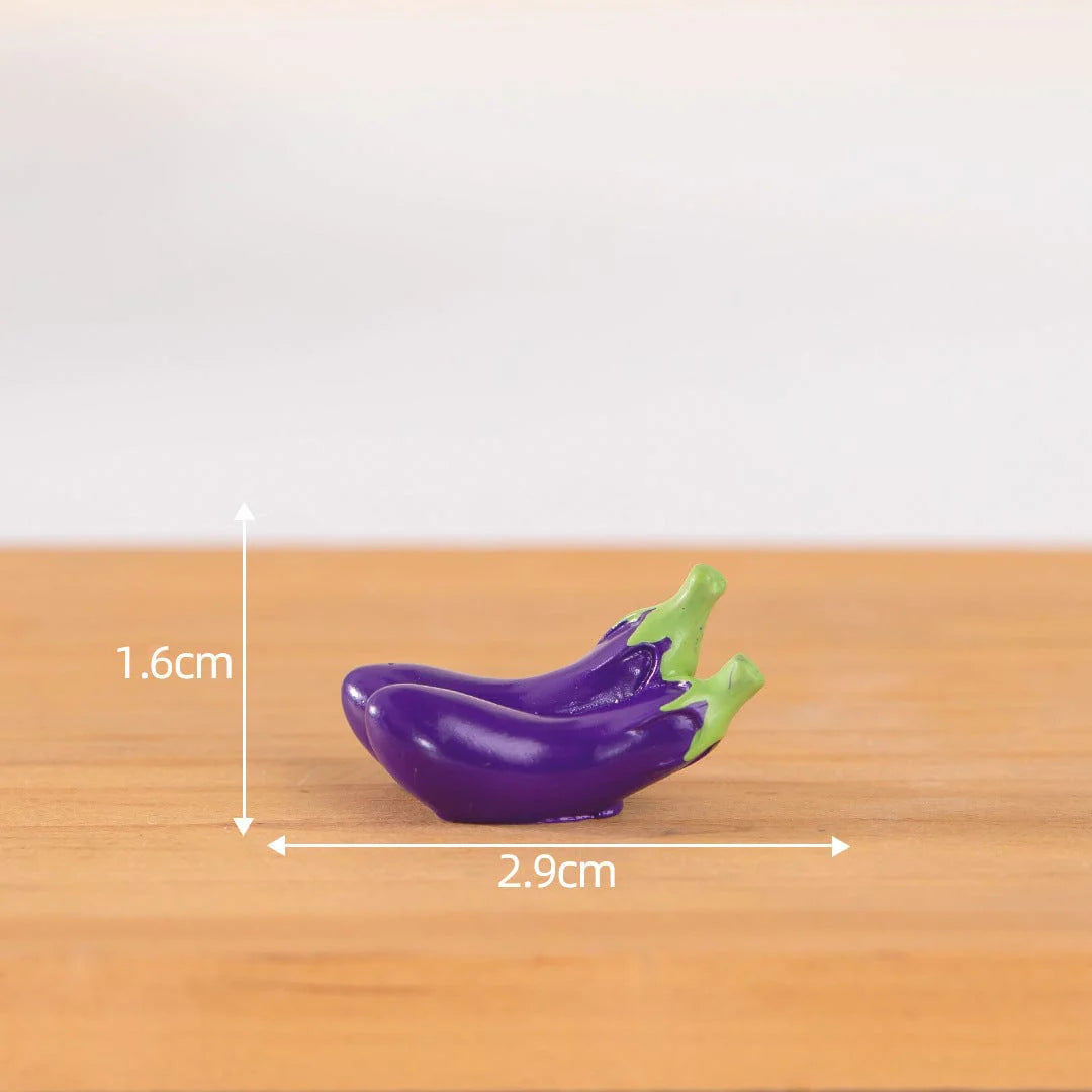 Double Eggplant Miniature