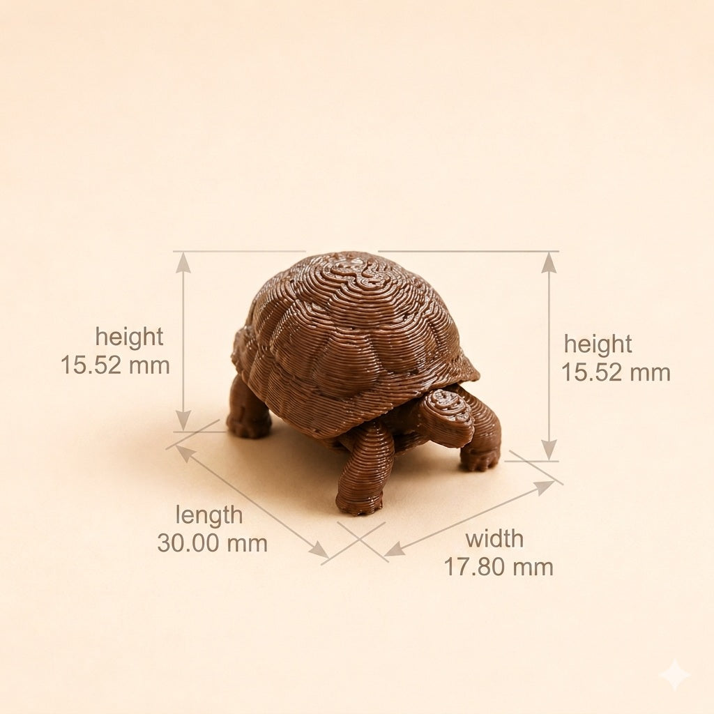 Turtle Miniature (Brown)