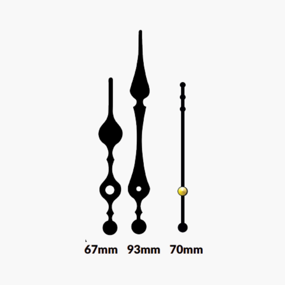 Gold Clock Hands D12