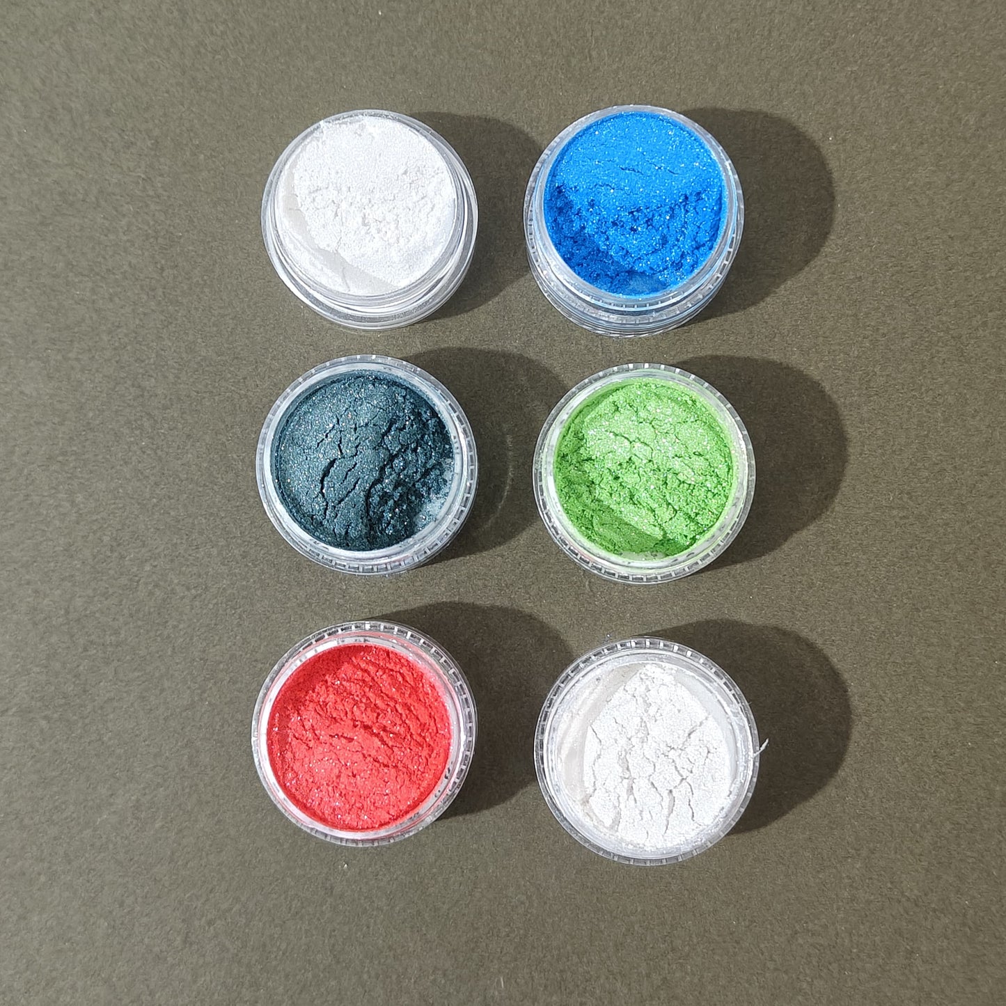 6 in 1 Pearl Mica Powder (Set Q)
