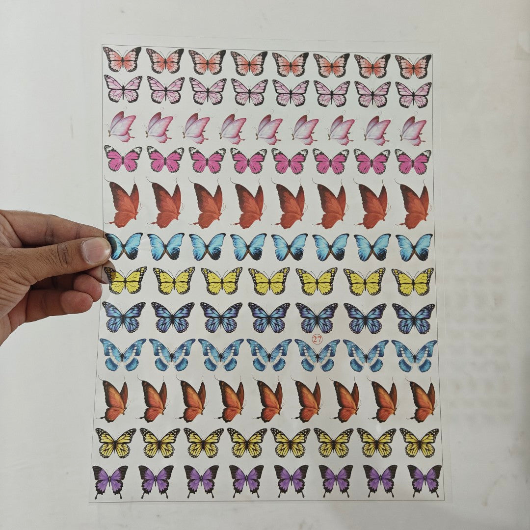 A4 Transparent Insert Sheet (D27)