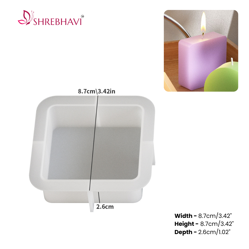 Square Candle Mold - S