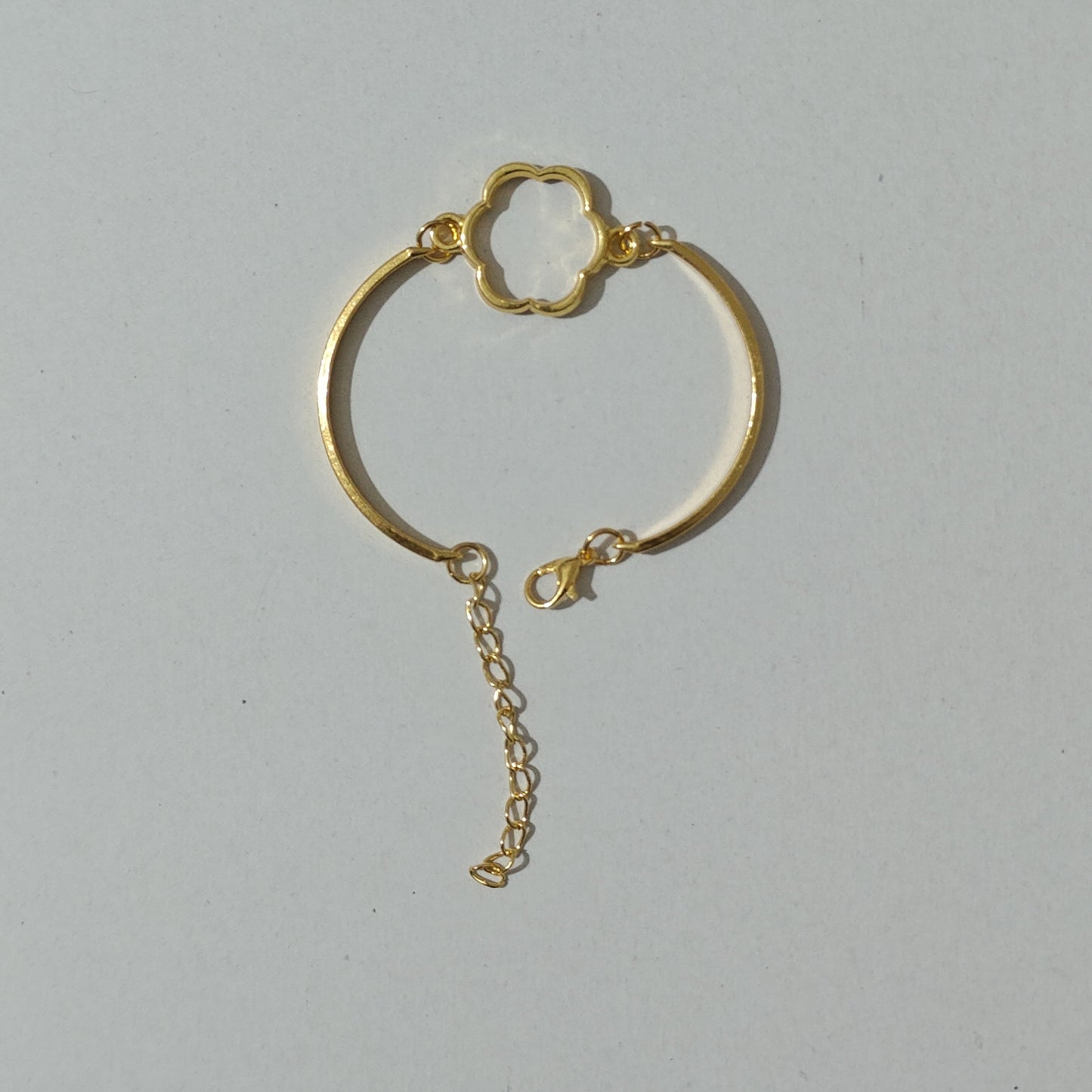 Flower Bracelet Bezel (Gold)