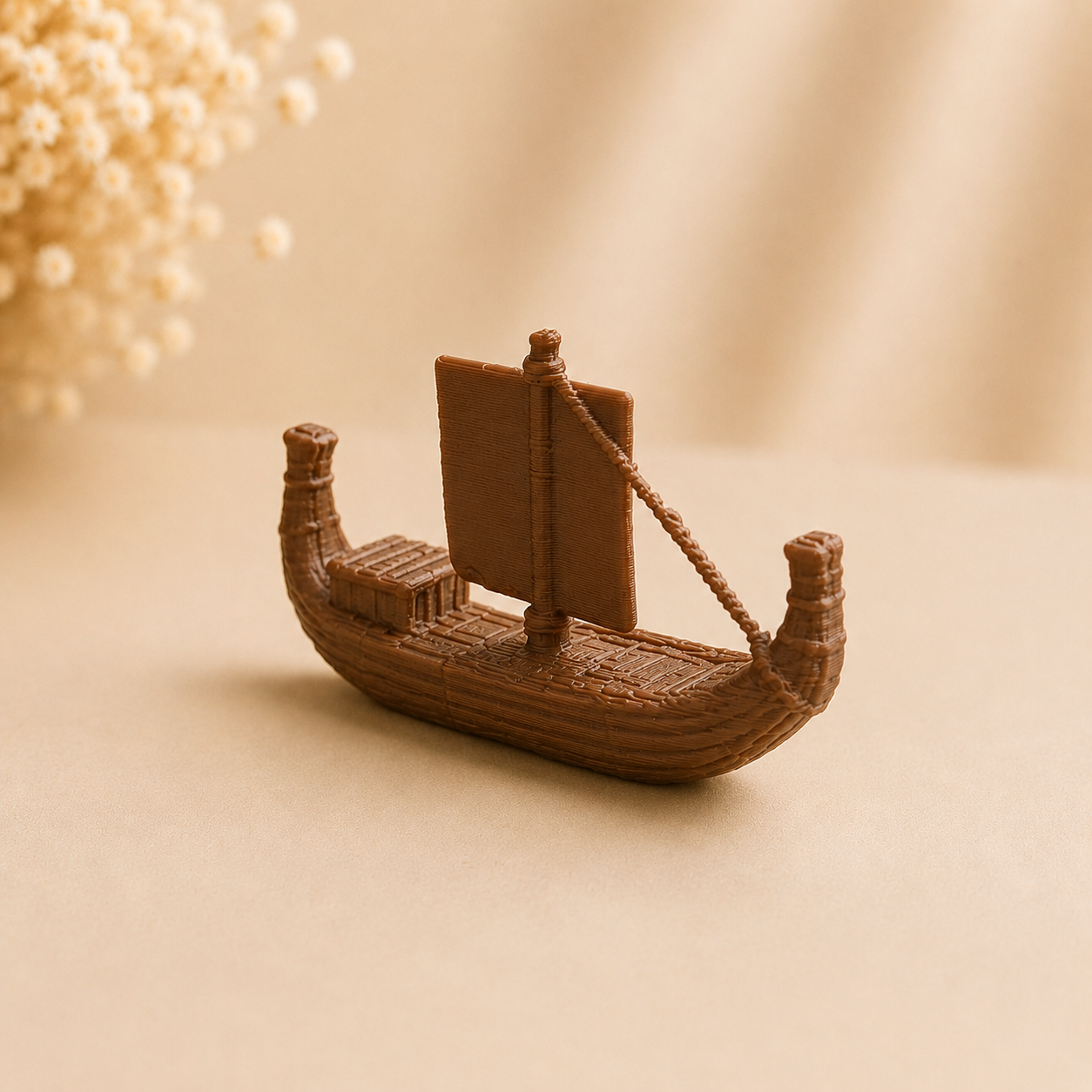 Papyrus Reed – Ancient Egypt Style Boat Miniature