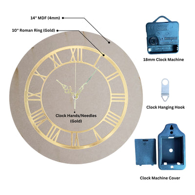 Clock Set/Combo (Roman Ring)