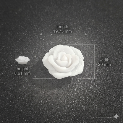Detailed lotus miniature resin sculpture for home and craft decor