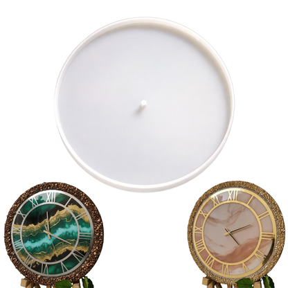 12" Clock Silicon Mould
