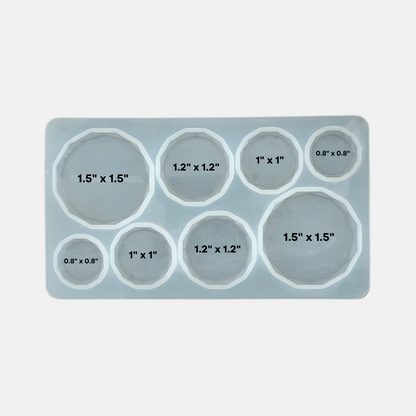 8in1 Diamond Round Mould