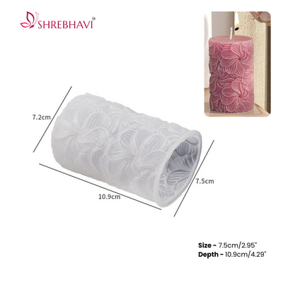 3D Windmill Pillar Candle Mould