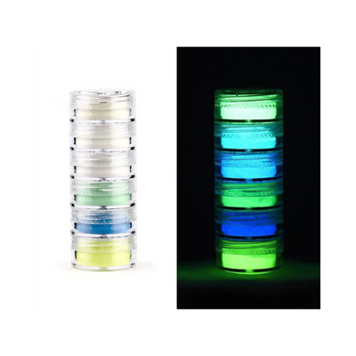 6 in 1 Glow in Dark Powder (Set L-A)