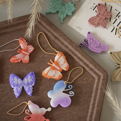 Butterfly Keychain Pendant Mould- B