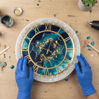 12" Clock Silicon Mould