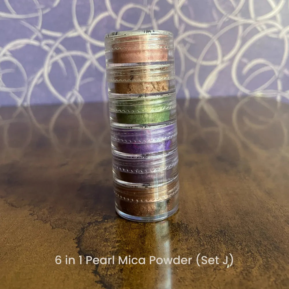 6 in 1 Pearl Mica Powder (Set J)