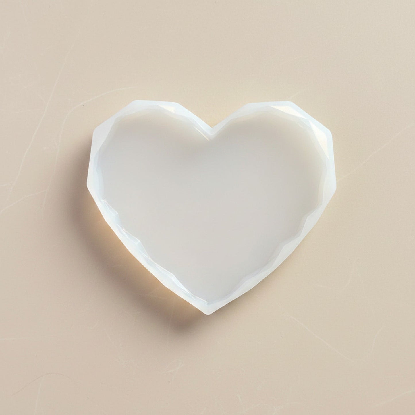 5" Diamond Cut Heart Mould — Shrebhavi