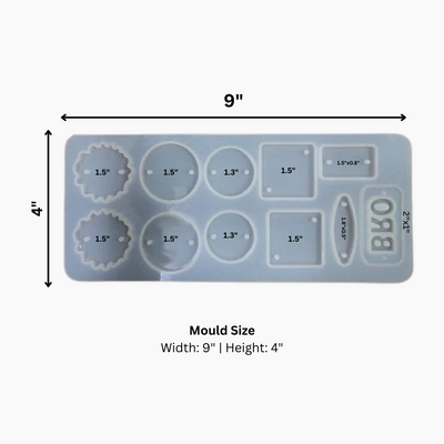 11 Cavity Bro Rakhi/Bracelet Mould