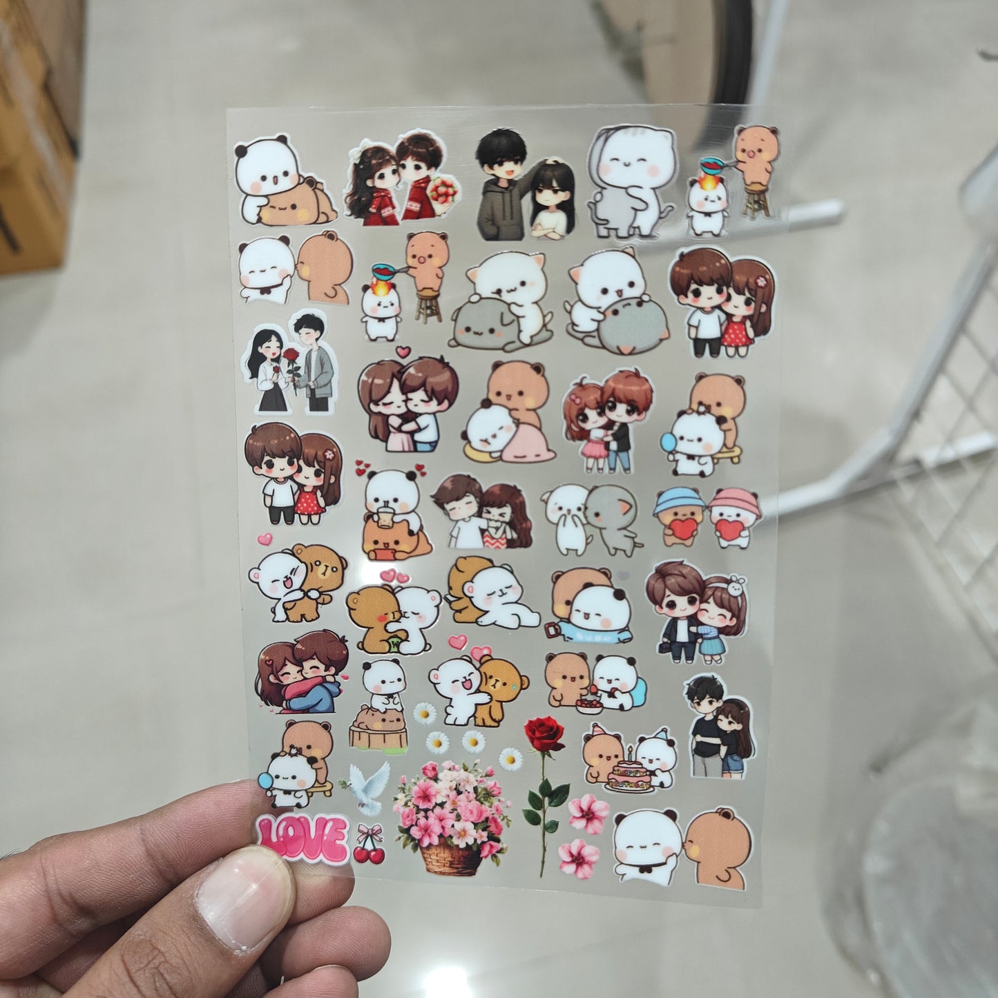 A6 UV DTF Sticker - D14