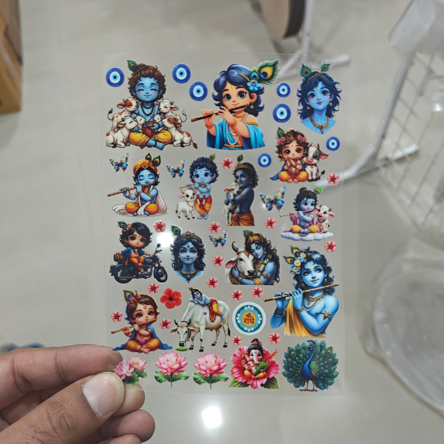 A6 UV DTF Sticker - D40