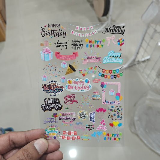 A6 UV DTF Sticker - D422