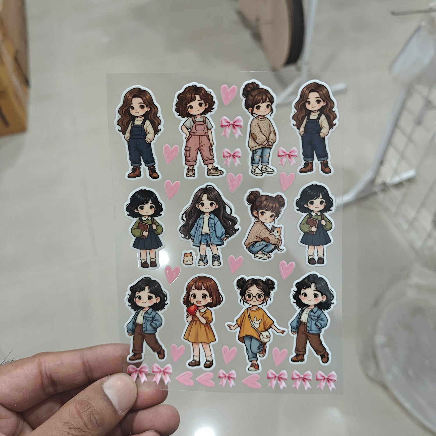A6 UV DTF Sticker D425 - ready to apply transfer sticker for crafts and tumblers
