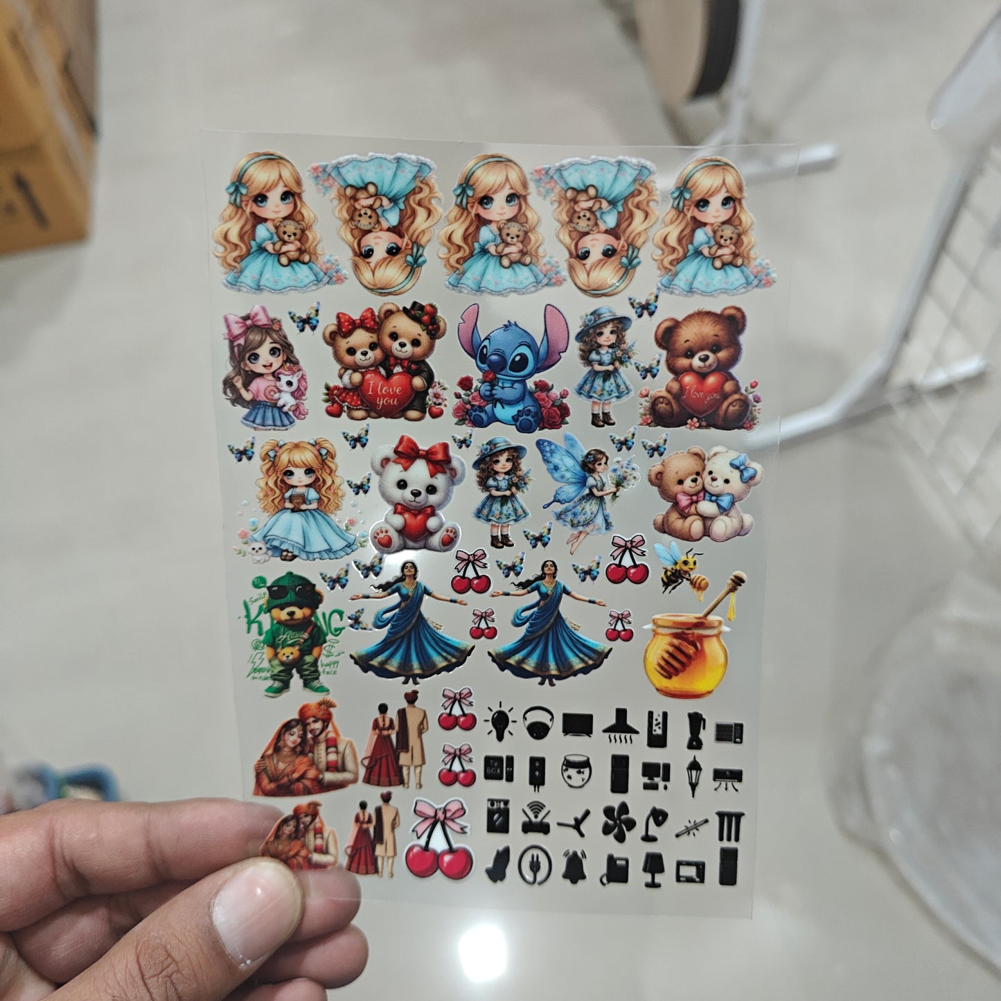 A6 UV DTF Sticker - D67