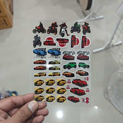 A6 UV DTF Sticker - D71