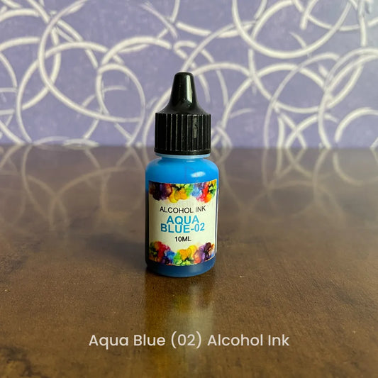 Aqua Blue (02) Alcohol Ink 10ml