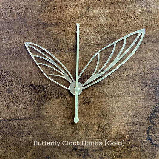 Butterfly Acrylic Clock Hands (Medium)