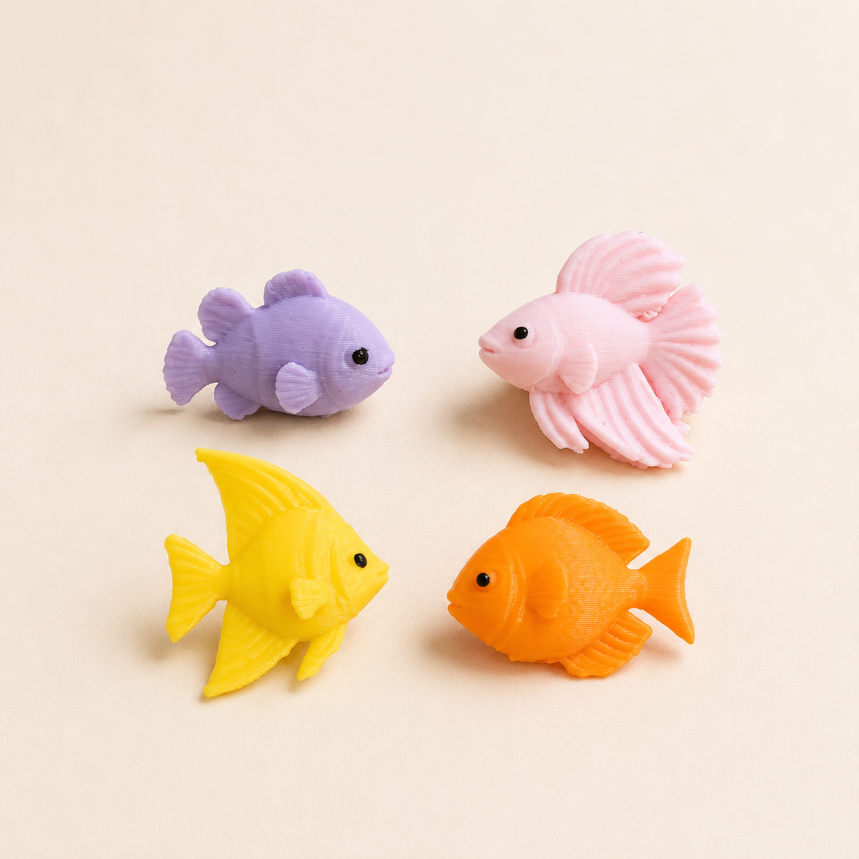 Fish Assorted Set Miniature (4pcs)