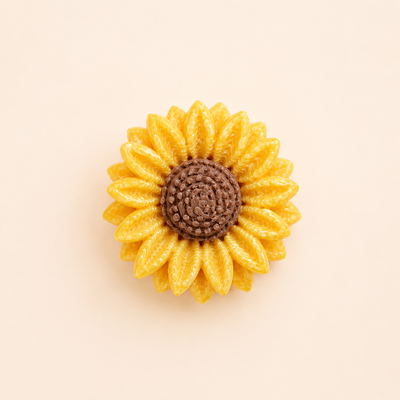 Sunflower miniature embellishments for resin art and epoxy craft projects by Shrebhavi