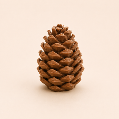 Pinecone miniatures for resin art inclusions displayed on a white surface — Shrebhavi craft supplies India