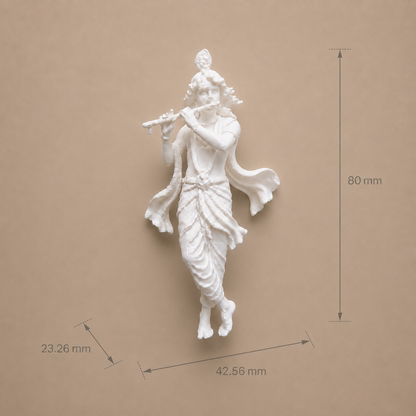 Krishna with Flute Miniature