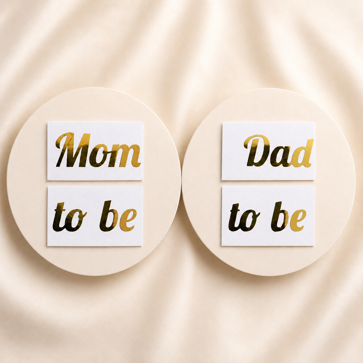 Baby Shower Hand Sign Vinyl Sticker