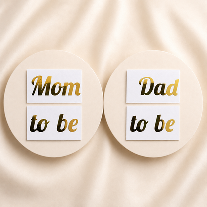 Baby Shower Hand Sign Vinyl Sticker