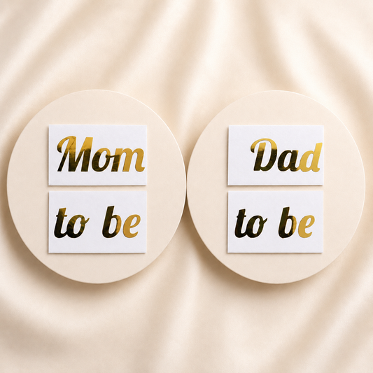 Baby Shower Hand Sign Vinyl Sticker