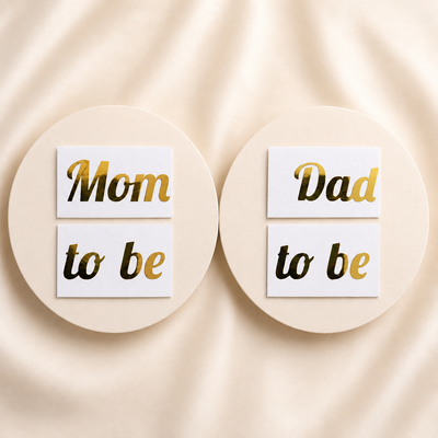 Baby shower hand sign vinyl sticker for party decoration and resin craft projects by Shrebhavi