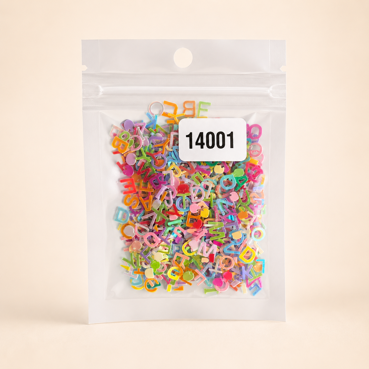 ABCD Glitter Small
