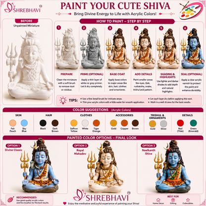 Cute Lord Shiva Miniature