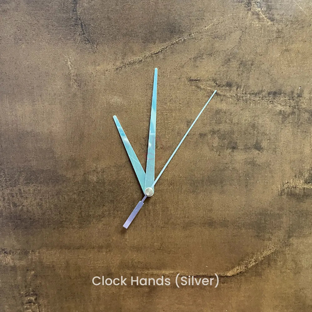 Silver Clock Hands