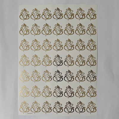 A4 Embossed Sticker Sheet D94 for scrapbooking, journaling and resin art crafts