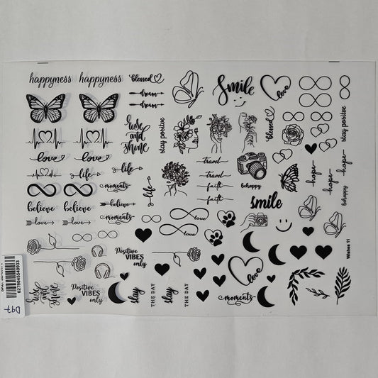 A5 Insert Sheet - D97