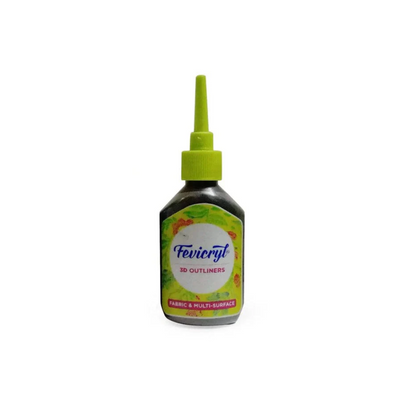 Fevicryl 3D Black Outliner (20ml)