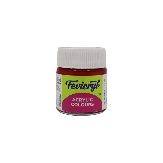 Fevicryl Acrylic Colour - Crimson (15ml)
